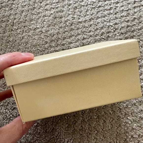 14KT Yellow Gold 3 Row Black Spinel Earrings - Picture 7 of 7